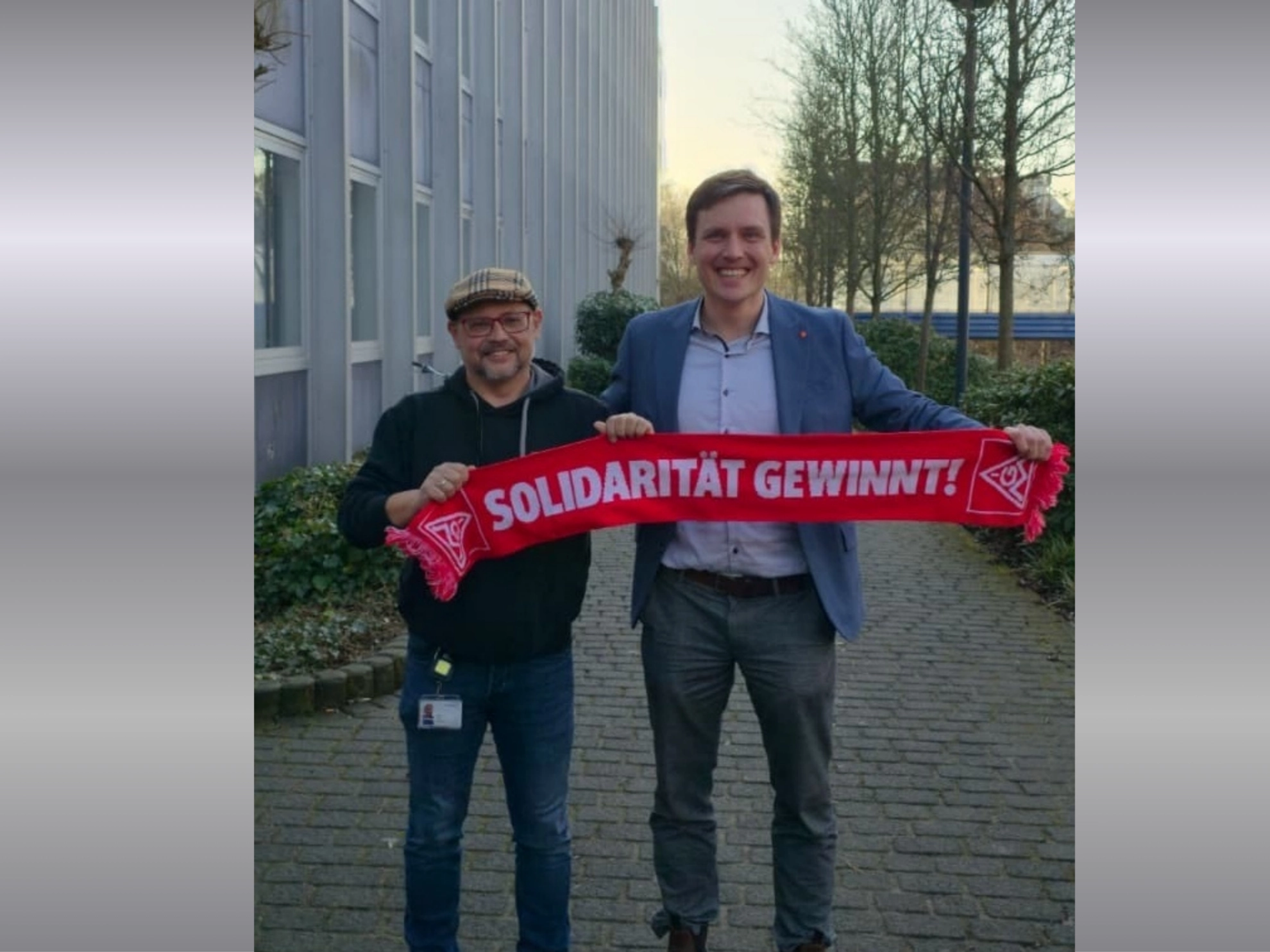 BR-Wahlsieg Simona Keal (Benteler) und Felix Wagner (IGM)