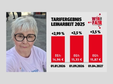 IG Metall-Erfolg: Mehr Geld in der Leiharbeit!