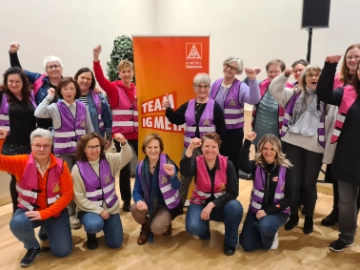 Frauen vernetzt. Frauen sichtbar. Frauen stark - bei der IG Metall Paderborn