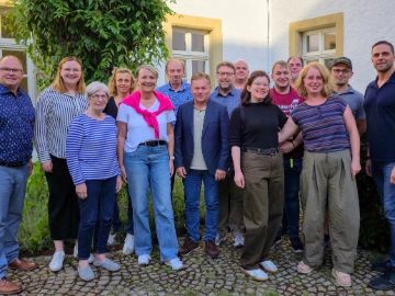 Konstituierende Sitzung des DGB-Kreisverbands Hochstift