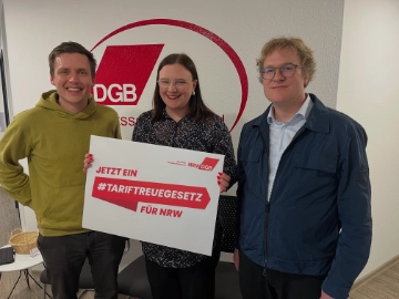 Austausch mit Prof. Dr. Jonas Hagedorn: Für ein würdiges Arbeitsleben